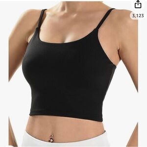 NWT-ECOPARTY-BLACK SPORTS BRA-SIZE 2X